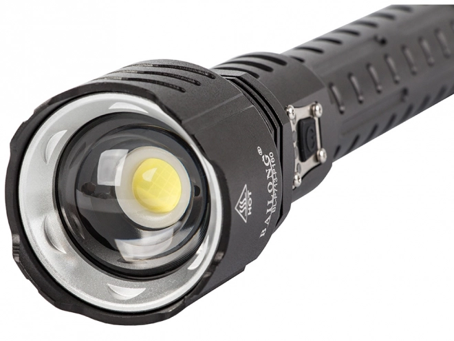 Torcia tattica militare Bailong con CREE LED XHP160 e zoom