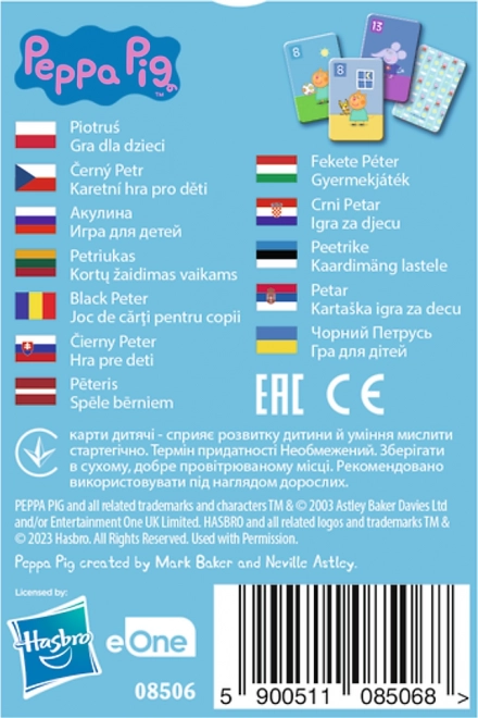 Carte gioco - Peppa Pig Piotruś