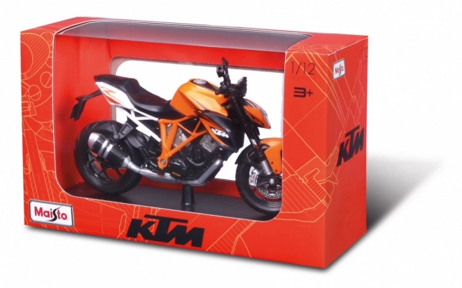 Maisto - Moto con cavalletto KTM 1290 Super Duke R in scala 1:12