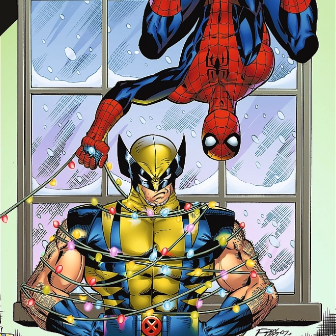 Puzzle Spiderman e Wolverine 1000 pezzi Trefl Premium Plus