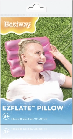 Cuscino gonfiabile Bestway Rosa 38 x 25 cm