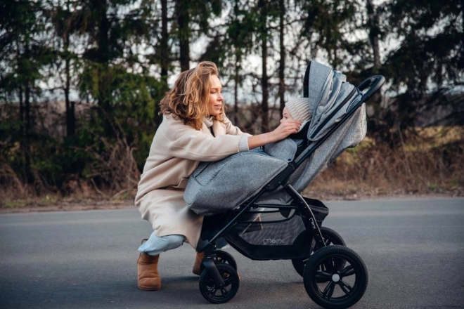 Passeggino Sportivo MoMi Miya Grigio