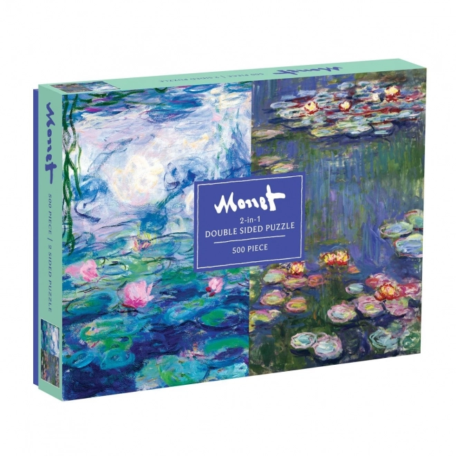 Puzzle doppia faccia Monet 500 pezzi