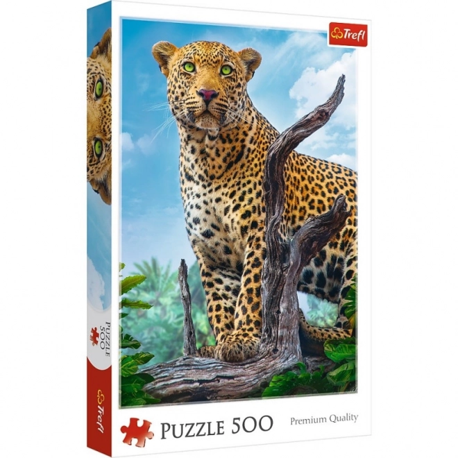 Puzzle TREFL Leopardo selvaggio 500 pezzi