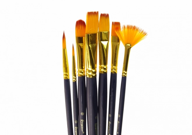 Set Artistico di Pennelli 7 Forme