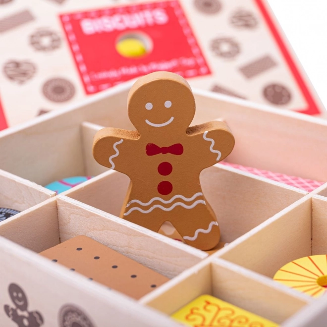 Scatola di biscotti in legno Bigjigs Toys