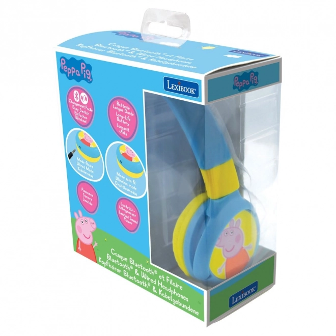 Cuffie pieghevoli wireless Peppa Pig