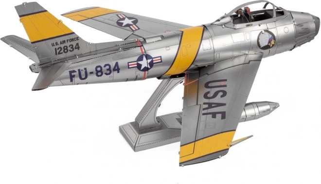 Puzzle 3D in metallo F-86 Sabre