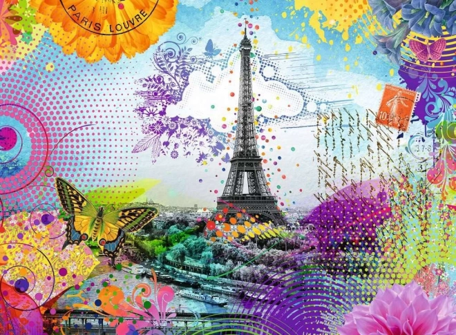 Cartolina da Parigi Puzzle 500 pezzi