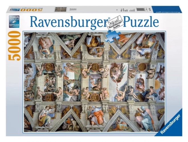 Puzzle della Cappella Sistina 5000 Pezzi Ravensburger