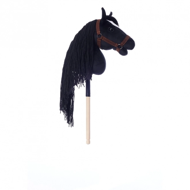 Cavallo da giostra Hobby Horse Hoppihorse nero