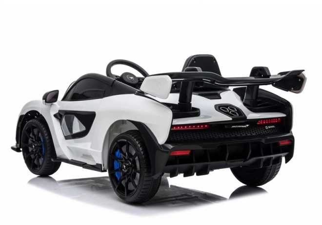 Auto elettrico per bambini McLaren Senna bianco