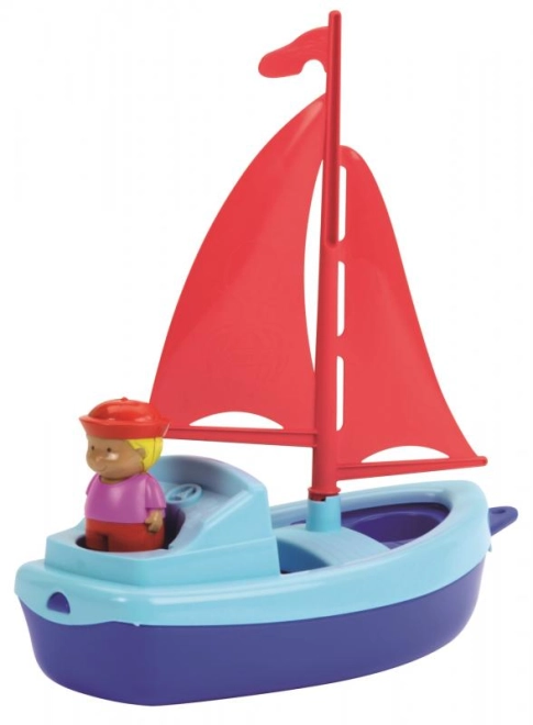 Allegro marinaio a bordo