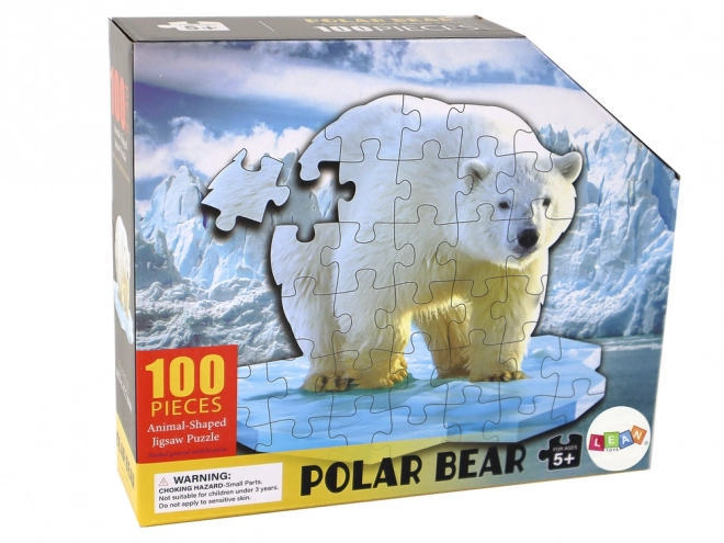 Puzzle 100 Pezzi Orso Polare