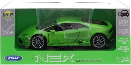 Lamborghini Huracán Coupé 1:24 modello in metallo e plastica