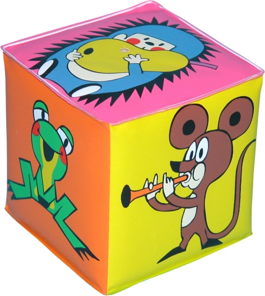 Cubo sonoro con Krtek