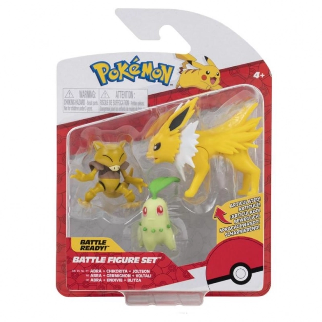 Set di 3 personaggi da collezione Pokémon