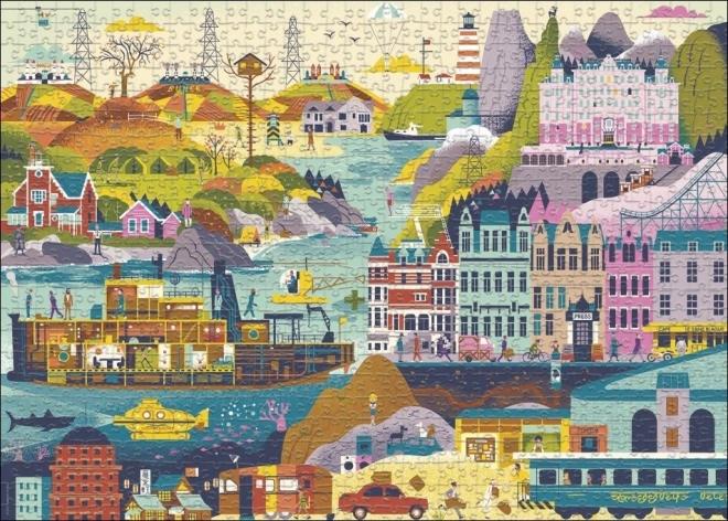 Puzzle Movie Masters: Film di Wes Anderson 1000 pezzi