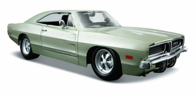 Modello composito Dodge Charger R/T 1969 argento