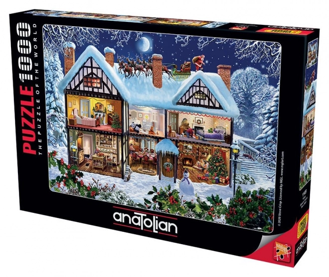 Puzzle La Casa di Natale 1000 Pezzi