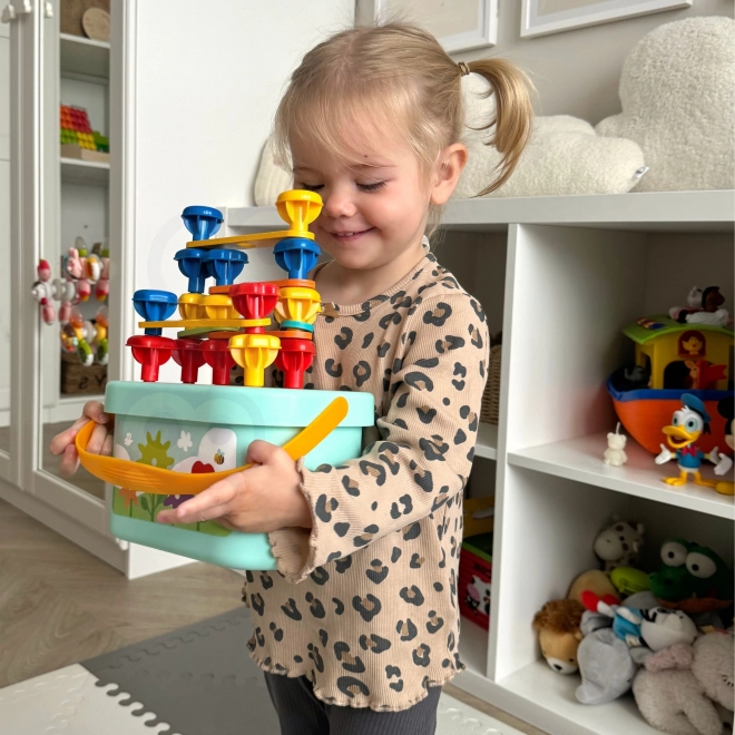 Kit motricità Montessori 12 in 1 con box in legno