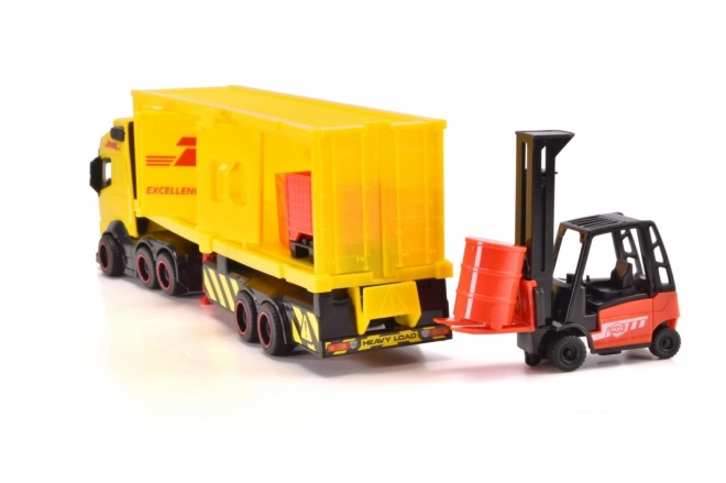 Camion con rimorchio DHL 35 cm