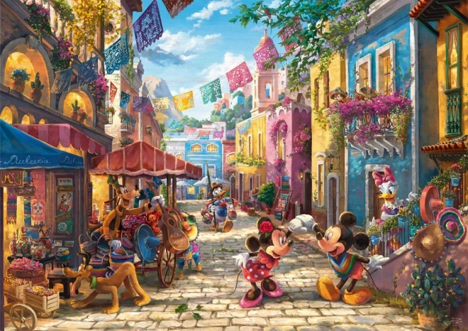 Puzzle Mickey e Minnie in Messico 6000 pezzi