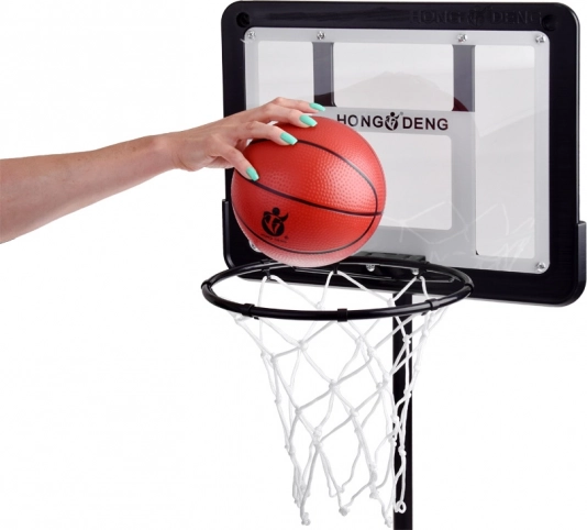 Tabellone da basket indipendente 2,25m con palla