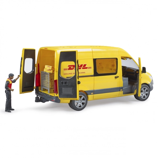 Furgone Mercedes-Benz Sprinter DHL con Autista