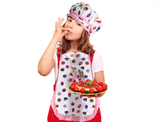 Set da cucina per bambini con grembiule e accessori