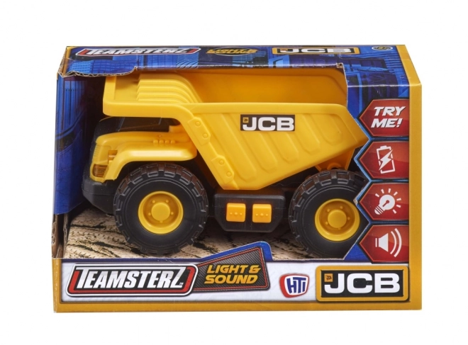 Camion con effetti sonori e luminosi JCB