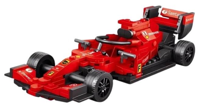 Set di blocchi Auto da corsa F1 rossa