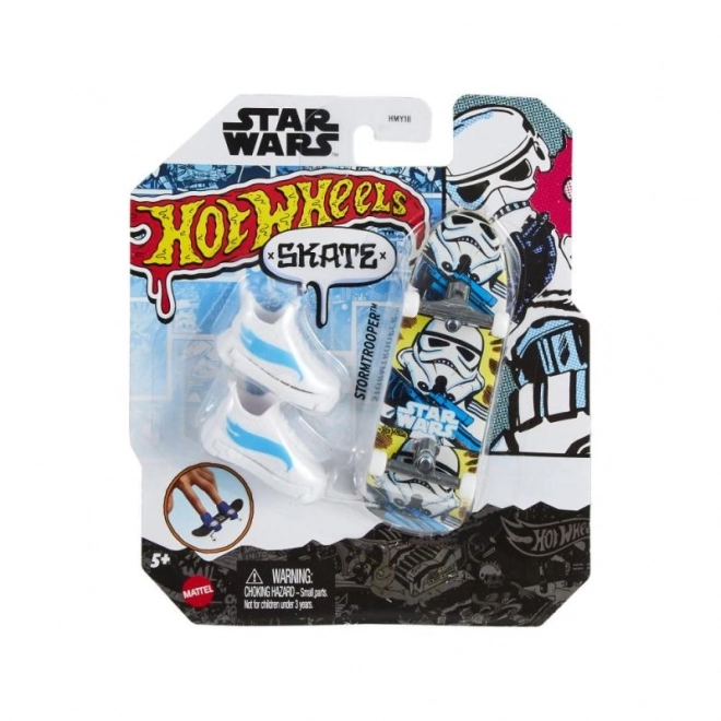 Fingerboard tematico con scarpe Hot Wheels – Luke Skywalker