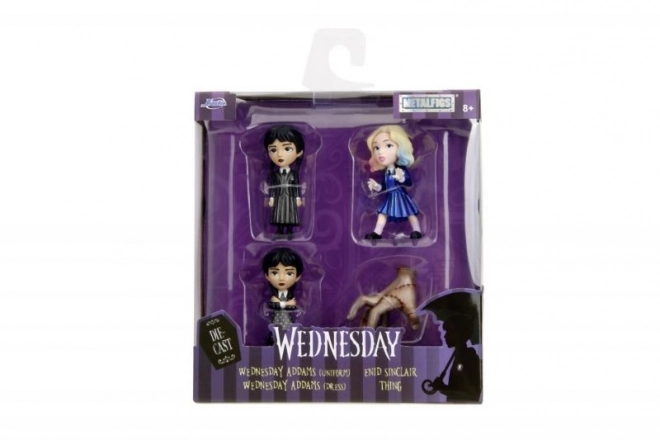 Set di figure in metallo Wednesday