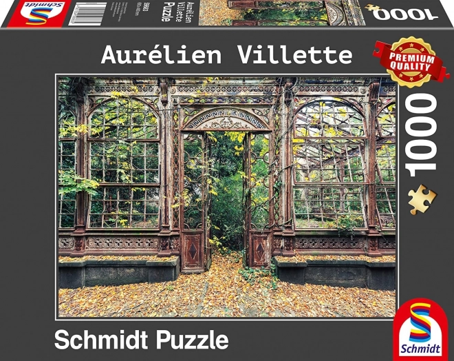 Puzzle finestre arcate zarostlá 1000 pezzi