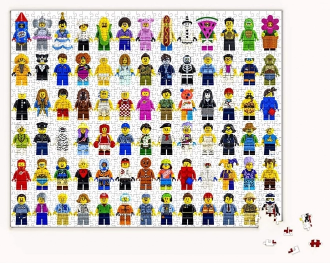 Puzzle LEGO Minifigures 1000 Pezzi di Chronicle Books