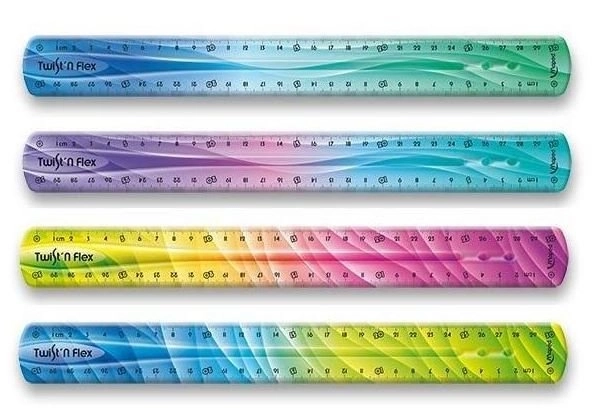 Righello flessibile Maped Twist'n Flex arcobaleno 30 cm