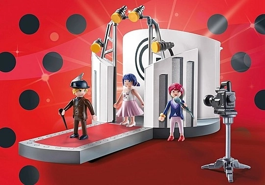 Set di Figurine Miraculous Fashion Show a Parigi