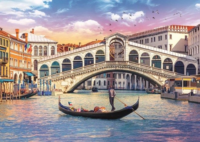 Puzzle 500 pezzi - Ponte di Rialto, Venezia