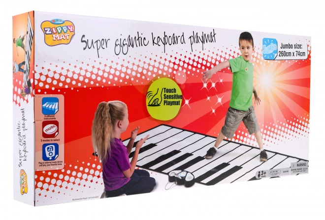 Grande Tappeto Musicale per Bambini Tastiera XXL