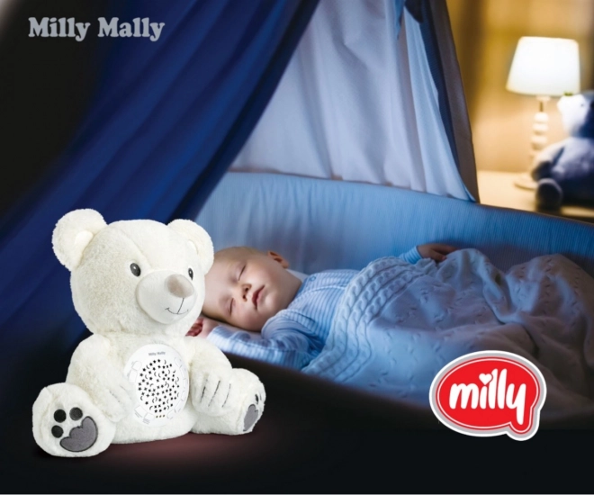 Giocattolo di peluche con proiettore Orso