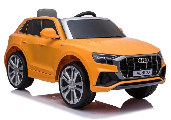 Auto a batteria Audi Q8 giallo laccato