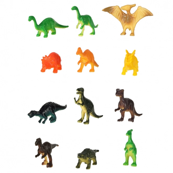 Set di figure di animali marini, selvatici, da fattoria e dinosauri