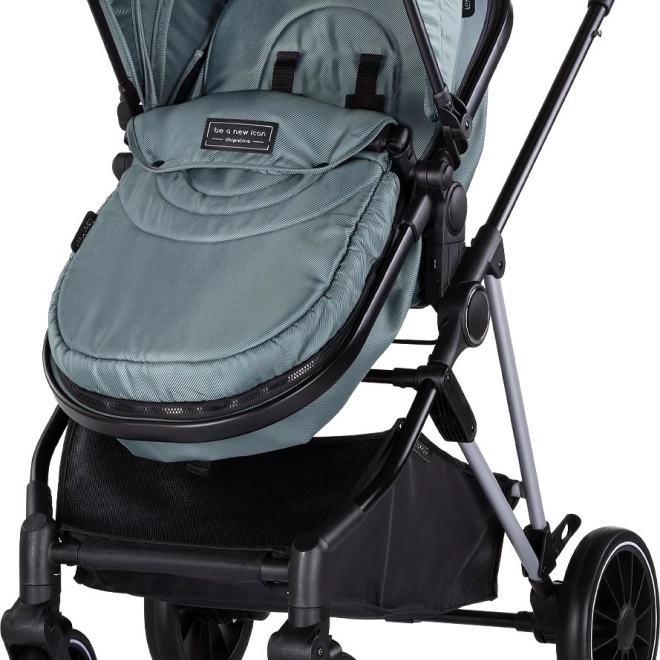 Passeggino combinato Chipolino Aura 2 in 1 Basil