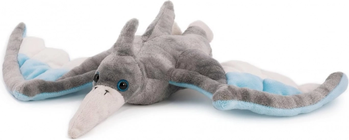 pterosauro di peluche 40 × 28 cm grigio