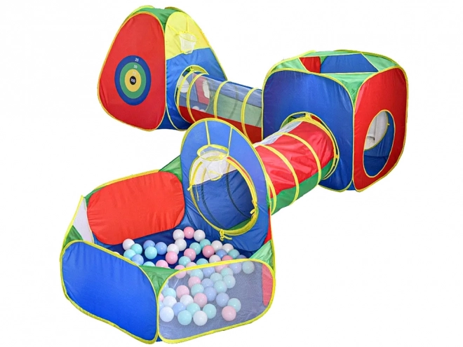 Mega centro di gioco Set tende 5 in 1 Tende a tunnel ZA4974