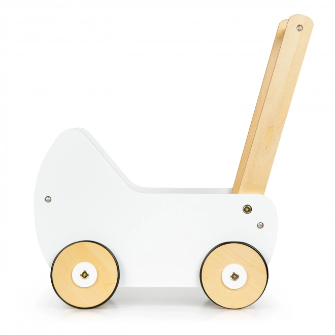 Passeggino in legno per bambole ECOTOYS