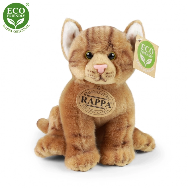 Gatto Peluche Seduto 20 cm Eco-Friendly