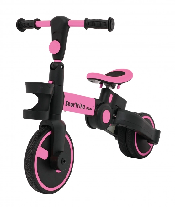 Bicicletta Happy Bike 3in1 Sportrike Rosa