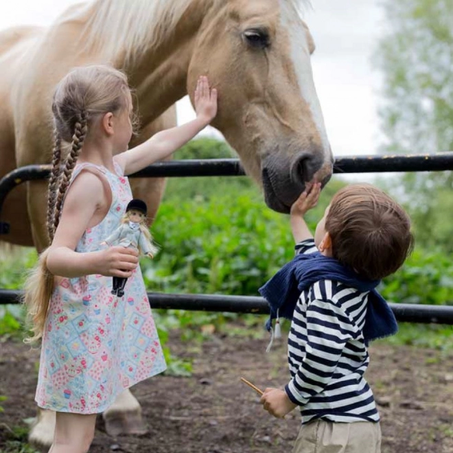 Lottie bambola fantina con cavallo